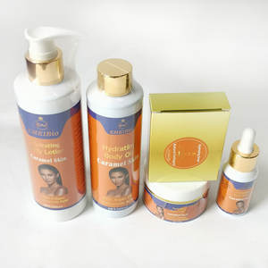 Cacao de marque privée, lotion végétalienne pour la peau au <span class=keywords><strong>caramel</strong></span> exfoliant, soins du corps, <span class=keywords><strong>teint</strong></span> brillant et éclatant - Product Image 3