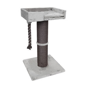 Rumah Bermain Kucing Mewah Desain Baru Tiang Garukan Sisal Pohon Kucing Kecil Dari Longnew Pet - Product Image 4