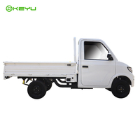 Camionnette de transport de marchandises électrique KEYU, capacité de charge de 1000 kg, fabriquée par l'usine propre de la société, pour le transport sur les chantiers de construction