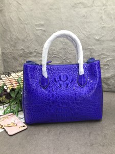 Vente en gros de sacs à main en cuir véritable 100% - Noir - Sac fourre-tout en cuir de crocodile 100% pour femmes - Fournisseur de sacs en cuir de haute qualité pour femmes - Product Image 3