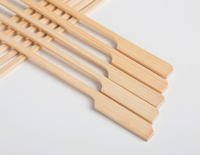 Brochettes jetables en bambou Teppo de haute qualité pour la vente en gros – Design minimaliste, logo personnalisable, écologiques, pour barbecue