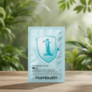 Numbuzin No. 1 mascarilla facial de ácido hialurónico para el cuidado diario de la piel, para todo tipo de piel, paquete de 1 unidad - Product Image 3