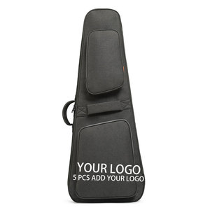 Funda para Bajo Eléctrico con Logotipo Personalizado, Funda Acolchada Impermeable con Bolsillos Dobles, Estuche de Transporte Portátil para Bajo - Product Image 1