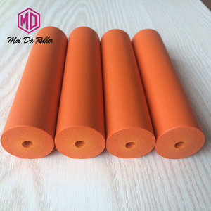 Mai Da <b>Roller</b> Orange Nitrile <b>Rubber</b> <b>Rollers</b> For Anti Slip Applications 5mm Wall Thickness - Product Image 1