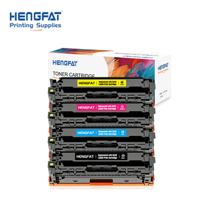 Tóner HENGFAT 128A, Cartucho de Tóner Compatible CE320A, CE321A, CE322A, CE323A para Impresora Láser a Color HP <span class=keywords><strong>CP1525nw</strong></span> CM1415 CM1415fnw - Product Image 1