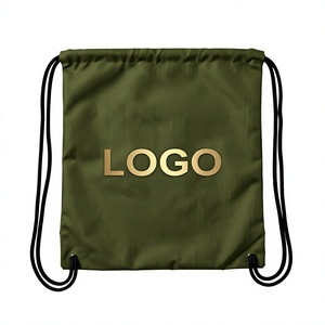 Bolsa de Deporte con Logotipo Personalizado, Bolsa con Cordón, Impermeable, de Poliéster, Mochila Deportiva, Bolsa de Viaje Ligera, Venta al Por Mayor - Product Image 1