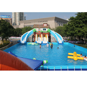 Parc Aquatique Thématique Commercial Géant <span class=keywords><strong>avec</strong></span> Toboggan - Toboggan Aquatique Gonflable Crocodile <span class=keywords><strong>avec</strong></span> <span class=keywords><strong>Piscine</strong></span> - Product Image 4
