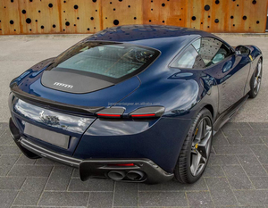 Ferrari <span class=keywords><strong>Roma</strong></span> N Style a secco in fibra di carbonio accessori Bodykit per auto piastra di copertura posteriore per Ferrari <span class=keywords><strong>Roma</strong></span> - Product Image 3