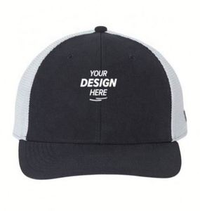 หมวกแก๊ปตาข่าย 5 ชิ้นปักโลโก้ตามสั่ง พร้อมวัสดุหนังกลับสำหรับเด็ก  แบบ Trucker Cap  ด้วยวิธีการพิมพ์แบบ Puff Printing - Product Image 2