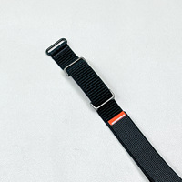 Bracelet de sport en nylon tissé respirant, exclusivement conçu pour Google Fitbit Air Fitness Tracker, bracelet réglable pour montre