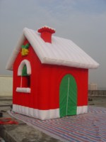 Guangzhou Fait Sur Commande Grotte Gonflable Maison De Noël Pour Les Décorations