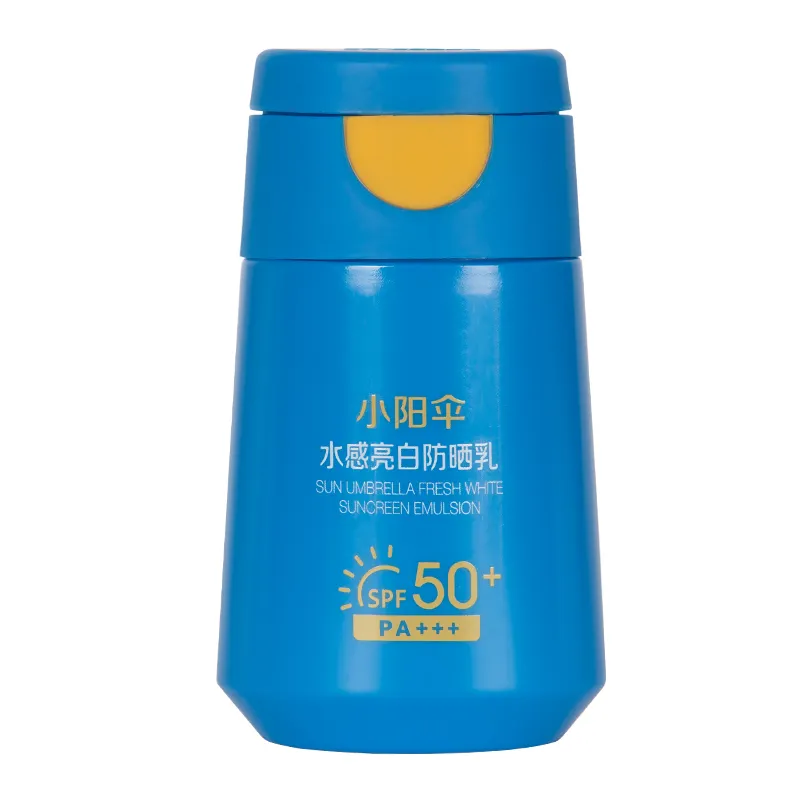 Cheap Price Luxury 30ml Hdpe 50g Bb Sun Cream Cosmetic Pet Lotion Bottle Flat Plastic Sunscreen Bottle Packaging