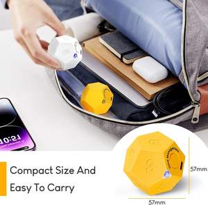 YIZHI recargable niños estudio sincronización Flip temporizador 11 preestablecido gestión de tiempo cubo temporizador para cocina Yoga Deportes cuenta regresiva - Product Image 3