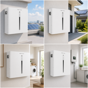 Batterie murale 51,2 V 200 Ah 10 kWh pour stockage d'énergie domestique, batterie au lithium, étanche IP65 - Product Image 3