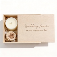 Coffret cadeau de luxe en bois de cerisier avec charnière, boîte à souvenirs rectangulaire, logo personnalisé, boîte à bijoux, boîte à montres en bois