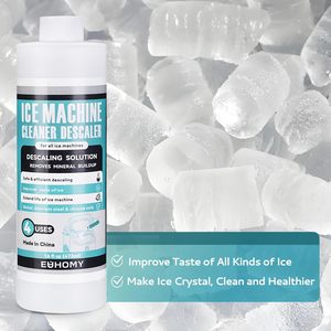 Nettoyant et détartrant pour machine à glaçons EUHOMY, 32 fl oz, 8 utilisations, solution universelle pour toutes les machines à glaçons - Product Image 3