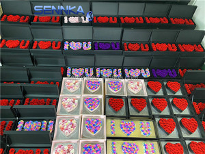 ROSES PRESERVADAS DE LUJO <span class=keywords><strong>en</strong></span> CAJA DE REGALO ILOVEU, ROSES DE <span class=keywords><strong>AMOR</strong></span> DE LARGA DURACIÓN para <span class=keywords><strong>el</strong></span> Día de San Valentín - Product Image 4