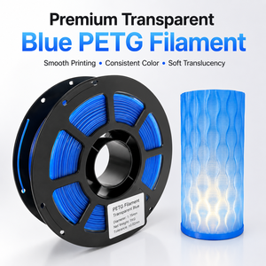 PETG Basic Lichtdiffusie Blauw Filament Spoel Lage Vervorming Printmateriaal 3D Printer Filament voor 3D-printen - Product Image 5