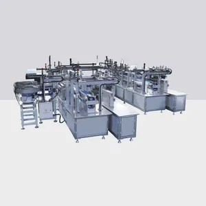 Máquina automática de fabricación de conjuntos de infusión máquina de montaje de conjuntos de infusión IV