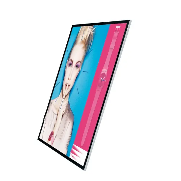 Black border sign light box manufacturers for advertising tools