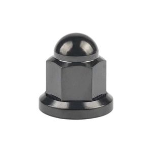 Gr5 Titan Dome Head Acorn Mặt Bích Nuts Với M3 Chủ Đề Đánh Bóng Metric Kết Thúc Chứng Nhận Hex <span class=keywords><strong>Cap</strong></span> Cho M5 M6 M8 Mái Vòm - Product Image 4