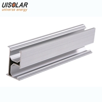 UISOLAR Rails solaires en aluminium antirouille pour panneaux solaires, rails de montage sur toit, directement de l'usine