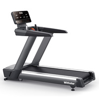 Cinta de correr eléctrica con pantalla táctil TFT de 23,8 ", máquina de Fitness comercial para entrenamiento cardiovascular, equipo de gimnasio