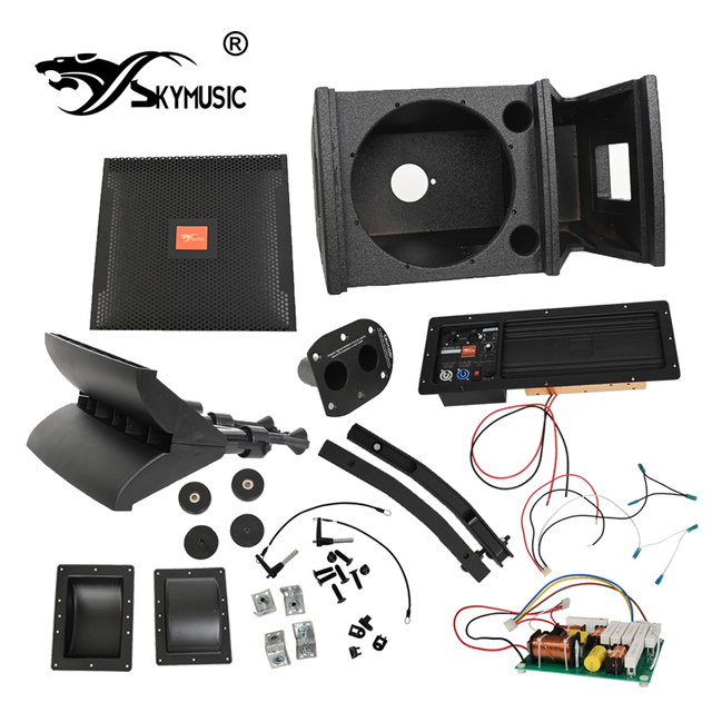 Active VRX932LAP Line Array Empty Box Speaker Plywood Cabinet with Accessories