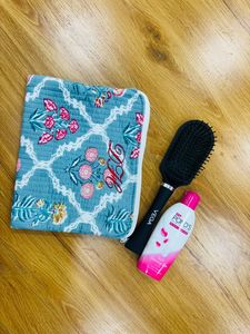 High Selling Handcrafted Floral Cotton Quilted Flat Pouches Toiletry Pouch Bridesmaid Gifts Proposal Cosmetic Bag - Product Image 3