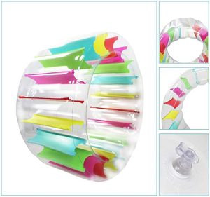 <span class=keywords><strong>Flotador</strong></span> Inflable Personalizado de Fábrica al por Mayor, 40'', <span class=keywords><strong>Rueda</strong></span> de Agua Colorida, PVC, para Niños y Adultos, Juguete para Piscina al Aire Libre - Product Image 4