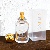 Flacon de parfum en verre durable de 30 ml/50 ml/100 ml, conteneur vide pour emballage de parfum et de diffuseur