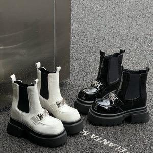 Bandas elásticas Slip on Metal Pieces Decoración Botas de tacón Botas de plataforma <span class=keywords><strong>Demonia</strong></span> para niñas - Product Image 3