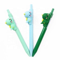 Ensemble de crayons à mine O&Q avec logo personnalisé, design mignon d'animaux de dessin animé, matériau plastique, pour enfants, étudiants, écriture, peinture, effaçable, 0,7 mm