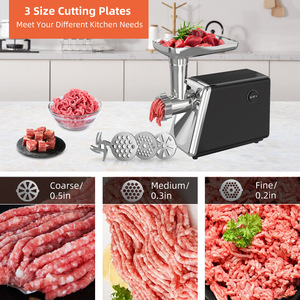 Hachoir à viande électrique 220V en acier inoxydable pour la maison - Product Image 3