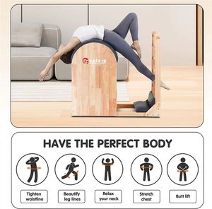 Ensemble d'équipements de yoga et de Pilates en gros : Machine Reformer pour étirer le dos, idéal pour la gym et la maison - Product Image 5