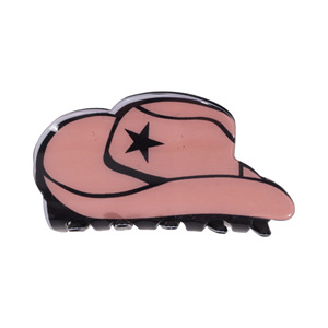 Western <b>Cowboy</b> <b>Hat</b> Hair Claw Clips Retro American Style Shark Hair Barrettes Cowgirl Star <b>Hat</b> Hair Catch For <b>Women</b> - Product Image 5