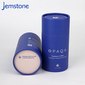 Manufacturer <b>Supply</b> Custom Size Logo Gift Packaging Boxes Printed Cardboard Cylinder Tea And Coffee Set Tube Packaging Box - Product Image 4