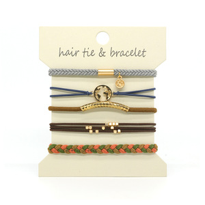 Cross-border European American for Explosion Alloy Women'<strong>s</strong> Retro Woven Bohemian Twist <strong>Hair</strong> <strong>Band</strong> Bracelet Custom Gift <strong>Hair</strong> - Product Image 5