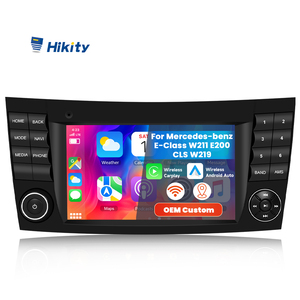 Autoradio Android Hikity 7 ''pour <span class=keywords><strong>Mercedes</strong></span>-benz Classe E W211 <span class=keywords><strong>E200</strong></span> CLS W219 2 + 64G Wireless Carplay/Android Auto GPS/WiFi OEM/ODM - Product Image 1