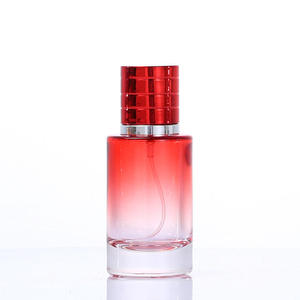 Luxury Perfume <b>Bottle</b> Glass 30ml 50ml 100ml Round White Amber Red Color Perfume <b>Bottle</b> With Screw <b>Mist</b> Spray Cap - Product Image 3