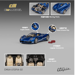 Modellino Auto in Lega CM 1:64 GTR35 SennaGTR, Veicolo Die-Cast da Collezione, CM64-UTOPIA CM64-CODALUNGA CM64-IMOLA CM64-LB488 - Product Image 6