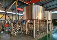 Équipement complet de brassage de bière artisanale 200L 300L 400L 500L 1000L, système de fermentation pour micro-brasserie