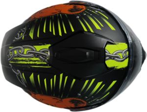 Precio de fábrica DOT & ECE Certified King of Beasts Helmet -Tiger Design, Handsome <span class=keywords><strong>Joker</strong></span> Fild-up Helmet con doble visera - Product Image 3