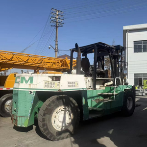Factory Sale <b>Used</b> 16/25/30/32/35 Ton Warehouse Diesel Forklift lifting truck TCM KOMATSU HELI KALMAR HYSTER Japanese Engine - Product Image 1