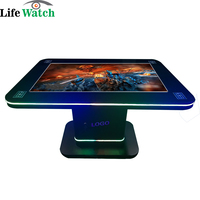 Mesa Táctil Interactiva de 55 Pulgadas, Pantalla Digital Multitáctil para Comercios, Salas de Exhibición, Entretenimiento