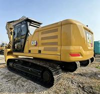 Excavatrice sur chenilles hydraulique CAT 330LC d'occasion pour travaux de terrassement et de construction