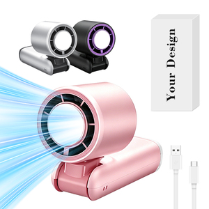 180 Degree Foldable Handheld Fan with Cooling Plate Type-C Fast Charging Pocket Fan Strong Wind Power Mini Fan for Outdoor - Product Image 1