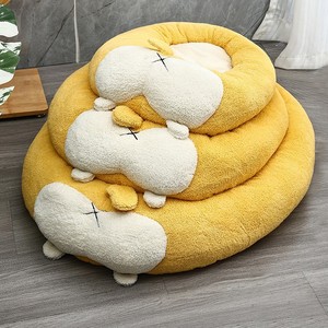 Customizable Luxury Pet <strong>Sofa</strong> <strong>Bed</strong> Soft Plush Cat <strong>and</strong> <strong>Dog</strong> <strong>Bed</strong> with Robust Fiber Filling Solid Pattern - Product Image 2