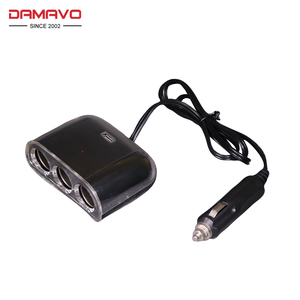 Damavo Tùy Chỉnh 12V-24V USB <span class=keywords><strong>Car</strong></span> Charger Qc3.0 Ổ Cắm Điện Stereo Chức Năng Cho Loại C Cho RV Xe Tải Thuốc Lá Nhẹ Hơn Xe Máy - Product Image 2