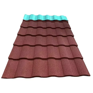 Curved Stone Coated Metal Roof Tile Anti Corrosion Roofing Material for Villa <strong>Roo</strong> - Product Image 4